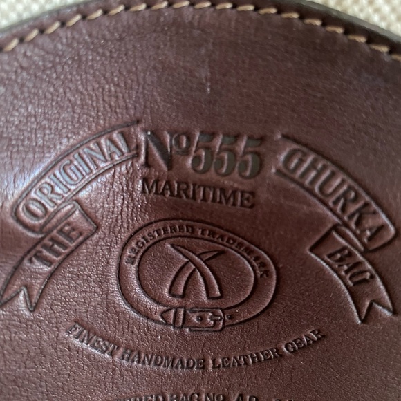 Ghurka No. 555 Maritime Single Strap Bag - Picture 6 of 7